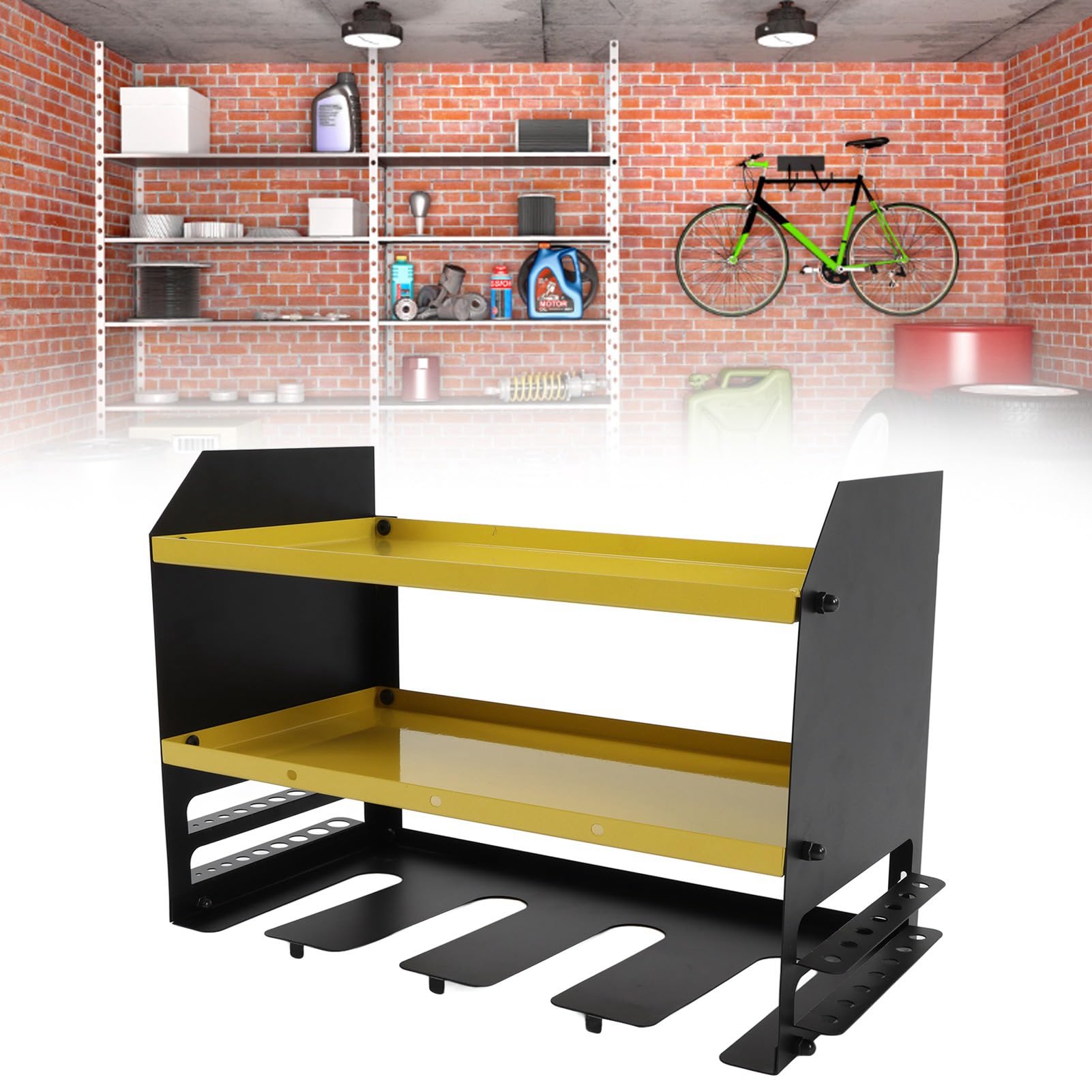 3 Tier Electric Drill Storage Rack - Heavy Duty Tool Organizer for Home, Garage & Workshop - Perfect for Power Tools, Screwdrivers & Accessories Organization