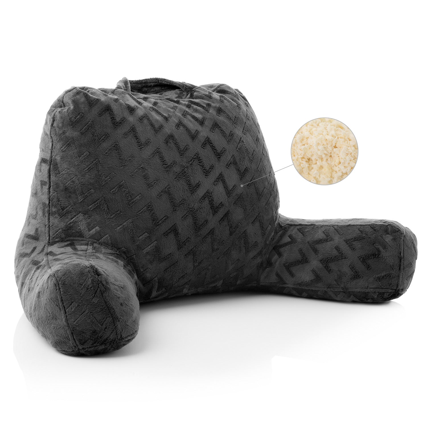 Malouf Lounge Pillow - Ultra Soft Support for Sofa, Bed & Floor - Perfect for Reading, Relaxing & Lounging at Home