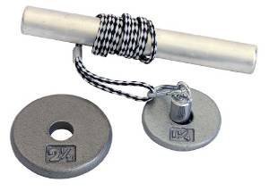 Ader Wrist and Forearm Roller with Regular Plates - Strength Training Equipment for Grip, Arm & Forearm Workouts - Perfect for Gym, Home & Physical Therapy