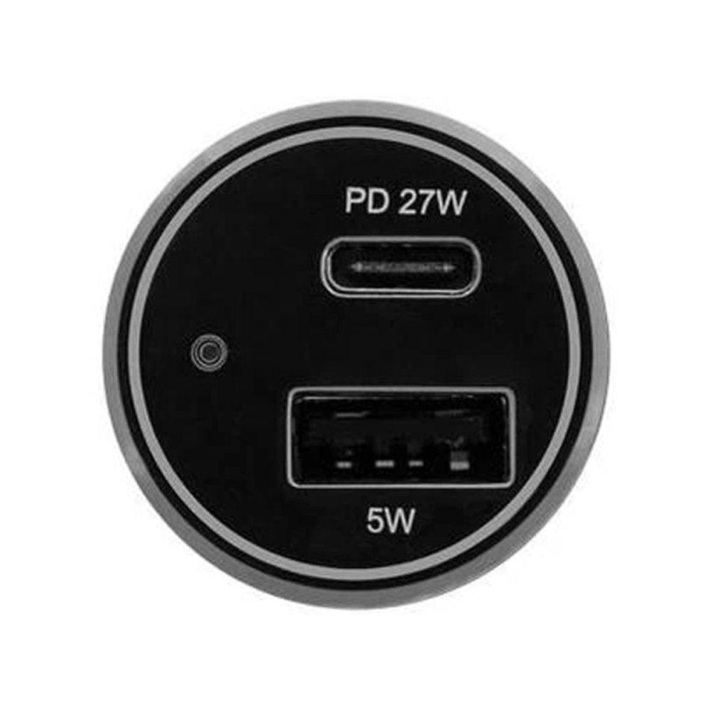 3sixT 27W USB C PD Fast Car Charger - Quick Charge for iPhone, Samsung, Google Pixel - Perfect for Road Trips & Long Commutes