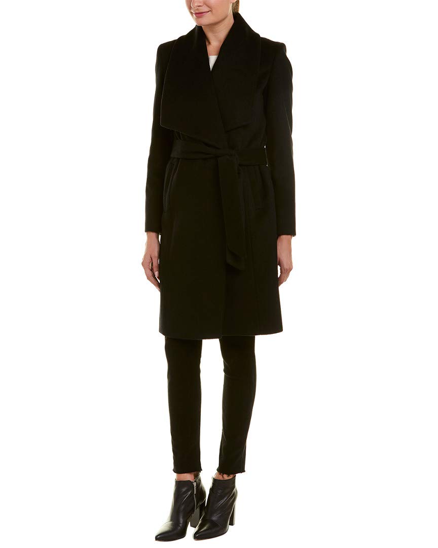 Cole Haan Women's Belted Wool Coat - Classic Elegant Trench Coat for All Seasons (Standard & Plus Size) | Perfect for Office, Travel & Formal Occasions