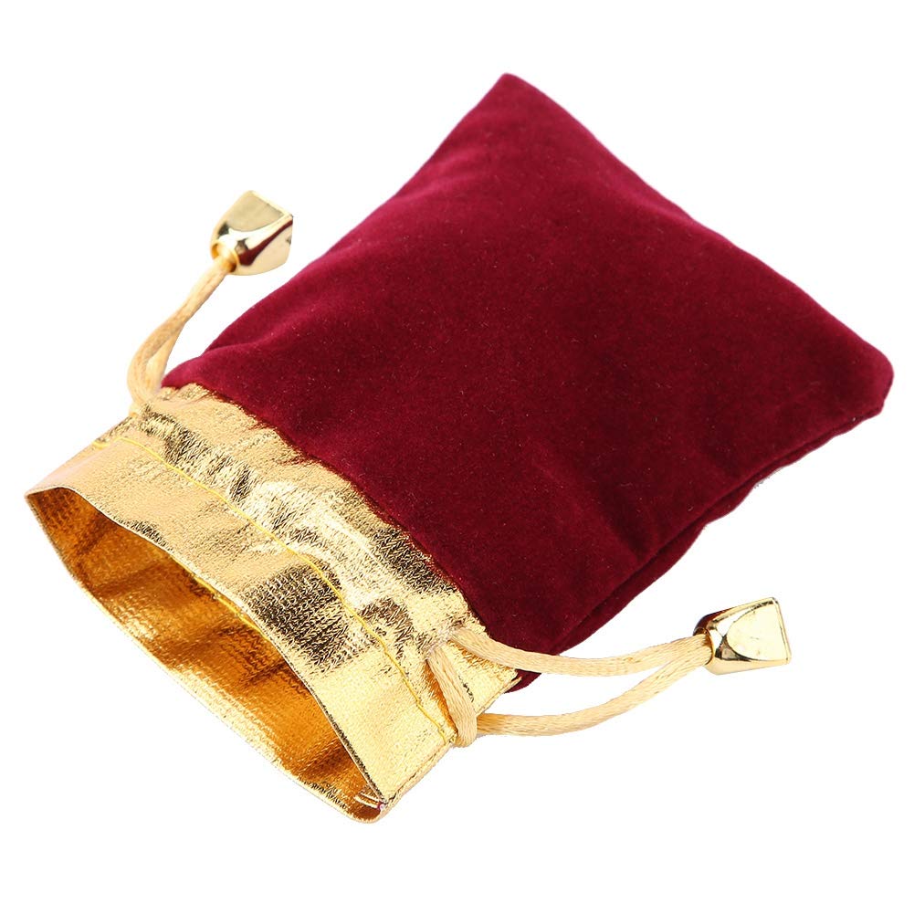 100pcs Luxury Jewelry Gift Bags - Premium Drawstring Pouches for Jewelry, Watches & Earrings Storage - Perfect for Christmas Gifts, Wedding Favors & Party Giveaways - Elegant Packaging Solution for Small Items