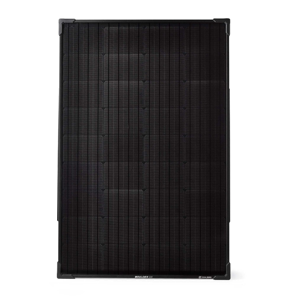 Boulder 100W Solar Panel - High Efficiency Portable Solar Charger for Camping, Hiking, RV & Outdoor Adventures | Waterproof & Lightweight Design
