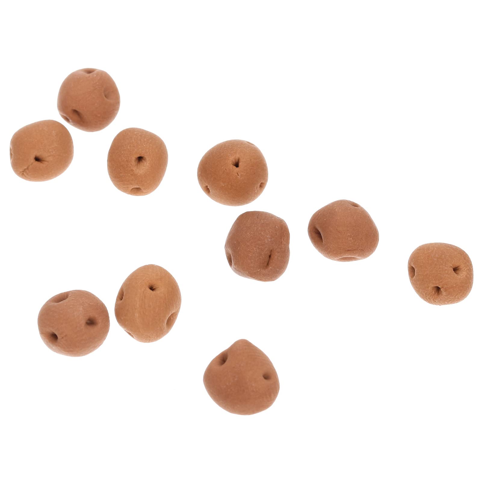 10Pcs Fake Potato Artificial Vegetables - Realistic Simulation Potatoes for Home Kitchen Decor, Party Display, Holiday Photo Props & DIY Crafts