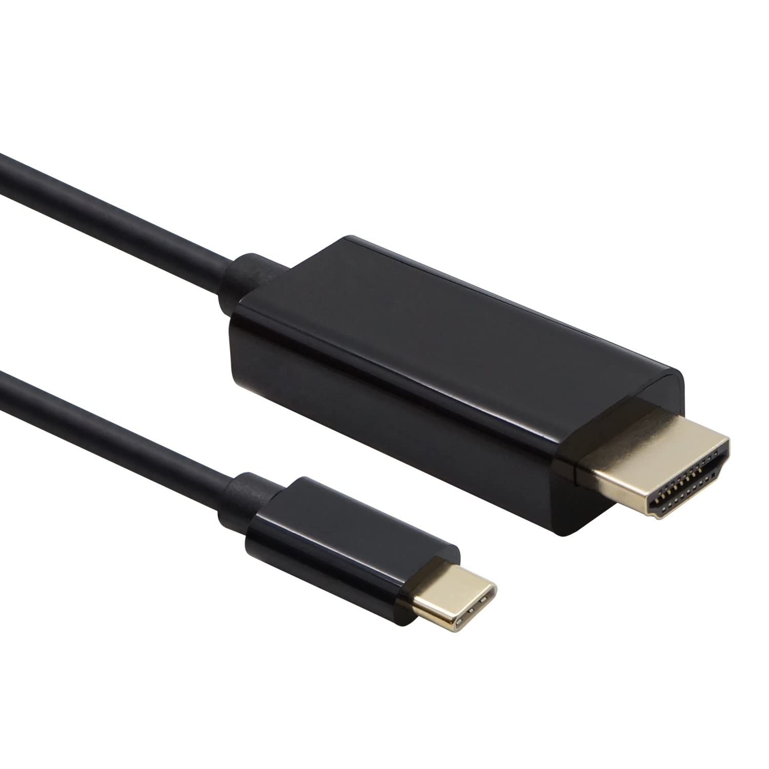 6 Feet USB Type C to HDMI Cable 4K 60Hz - High Speed Male to Male Cord for MacBook Pro, Dell XPS, Samsung Galaxy - Perfect for Home Theater, Office Presentations & Gaming Monitors