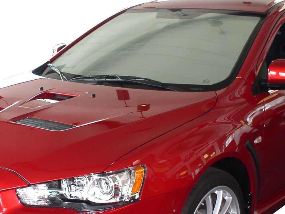 HeatShield Custom-Fit Windshield Sun Shade for Mitsubishi Lancer Sedan 2008-2017 | UV Protection & Heat Reduction Car Accessory | Perfect for Summer Parking & Road Trips