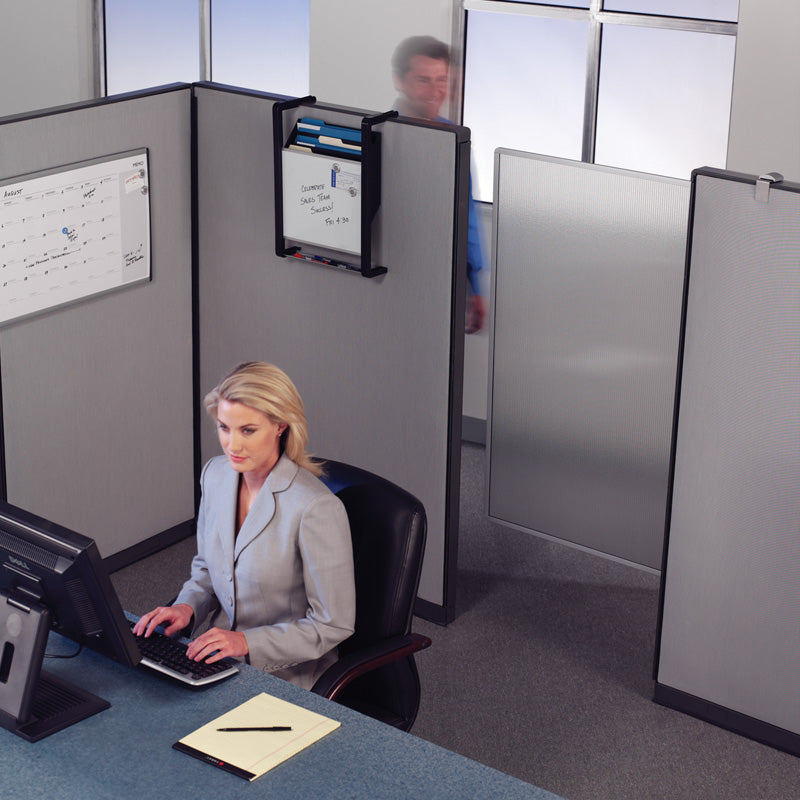Adjustable Partial Length Workstation Privacy Screen - Office Desk Divider for Enhanced Focus & Productivity | Perfect for Cubicles, Open Offices & Home Workspaces