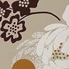 Printed Taupe Floral