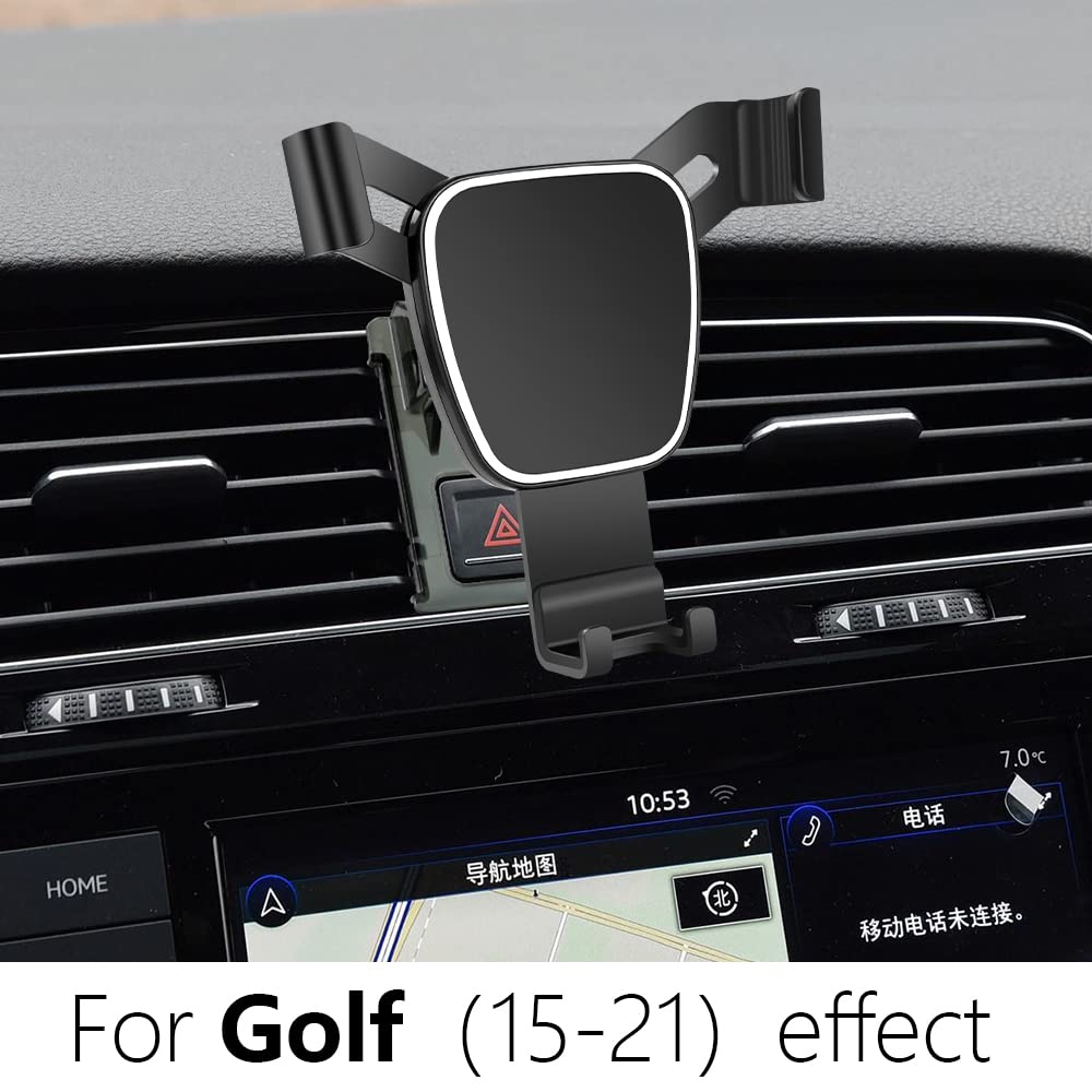 Universal Car Phone Holder Mount for Volkswagen Golf R & GTI (2015-2021) - Dashboard & Air Vent Compatible - Anti-Slip Phone Stand for Safe Driving & GPS Navigation - Perfect for Commuting, Road Trips & Delivery Drivers
