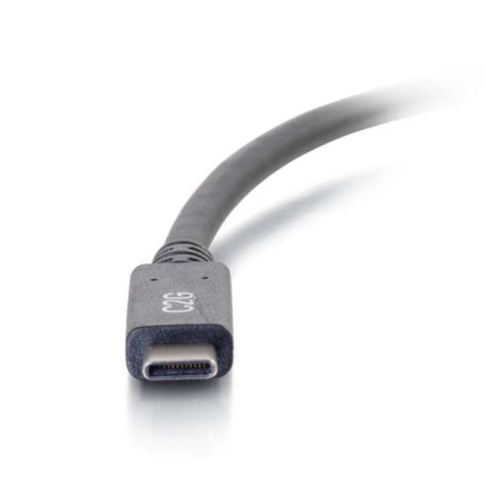 C2G 3.0 USB-C to USB-A 6ft High-Speed Data Sync & Charging Cable - Black (28832) - Perfect for Laptop, Smartphone & Tablet Connectivity