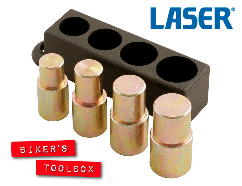 High-Performance Laser Shock Absorber Shaft Bush Drift Set - Precision Tool for Automotive & Motorcycle Suspension Repair - Perfect for DIY Mechanics & Professional Workshops