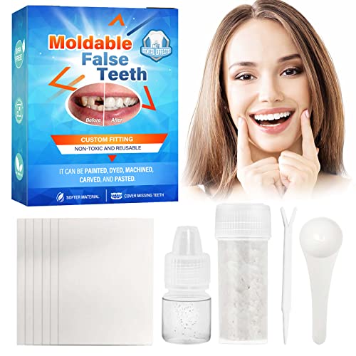 Professional Tooth Repair Kit for Missing & Broken Teeth – DIY Dental Filling & Denture Repair Kit | Restore Your Smile Confidence at Home | Perfect for Emergency Dental Care, Travel & Daily Use