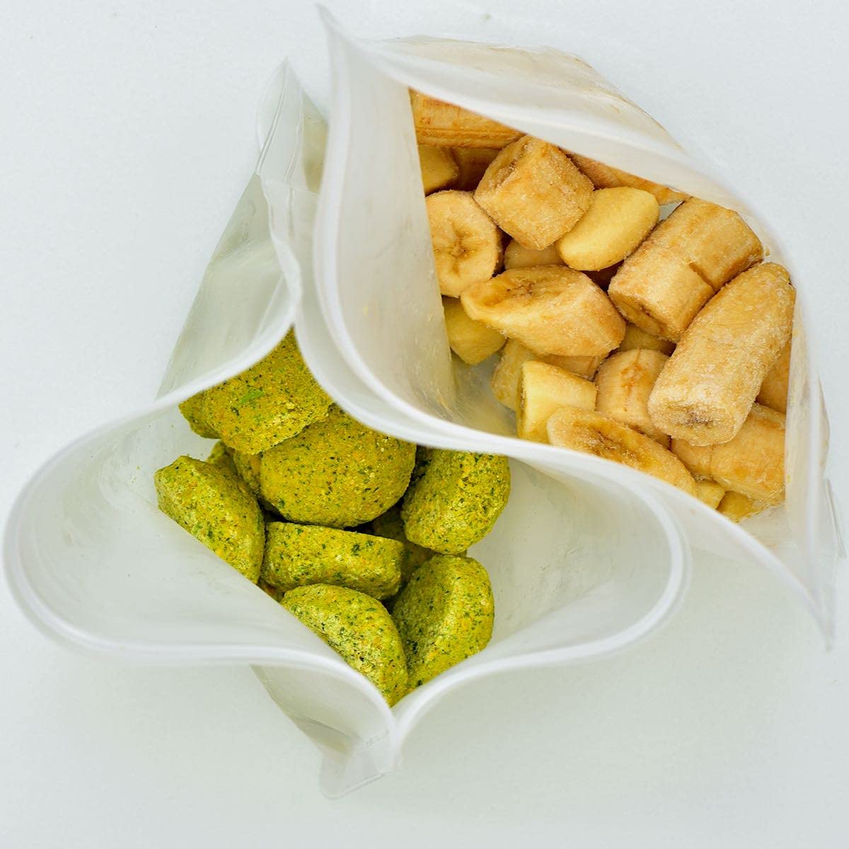 22 Pack Reusable Silicone Freezer Bags - Eco-Friendly Food Storage & Sandwich Bags for Meal Prep, Sous Vide, Freezing & On-the-Go Snacks
