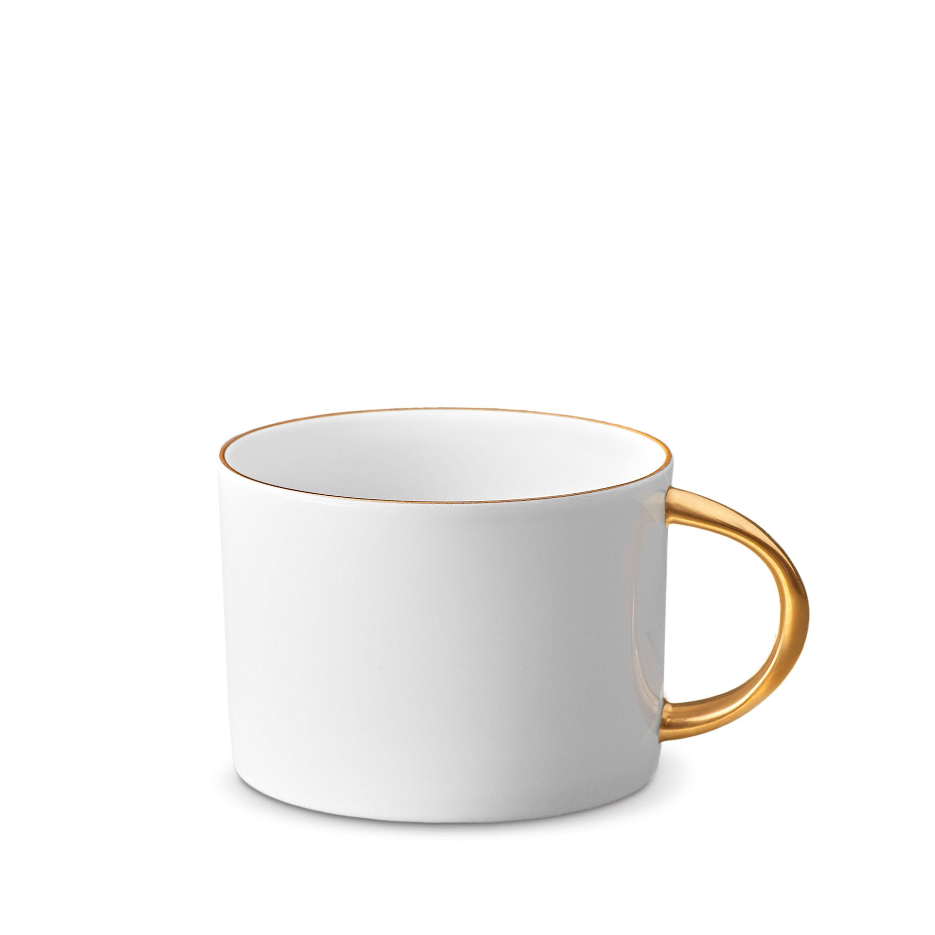 Premium Porcelain Tea Cup and Saucer Set of 2 - Elegant Floral Design for Afternoon Tea, Gift Giving & Home Decor - Dishwasher Safe Bone China Cups for English Breakfast Tea, Coffee or Herbal Infusions