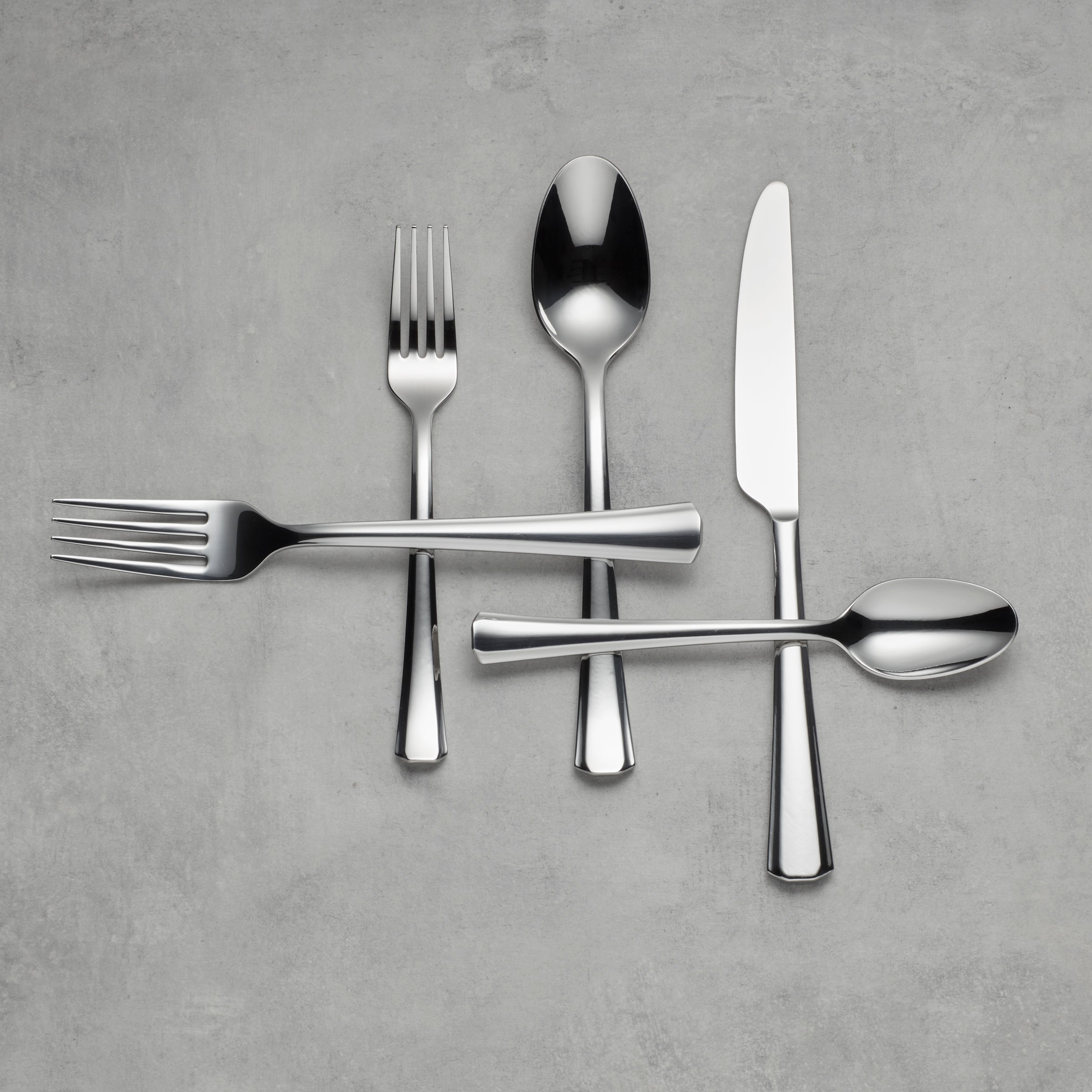 Premium Bleecker 20-Piece Stainless Steel Flatware Set - Elegant Silverware for Dining, Kitchen & Entertaining - Perfect for Dinner Parties, Weddings & Everyday Use
