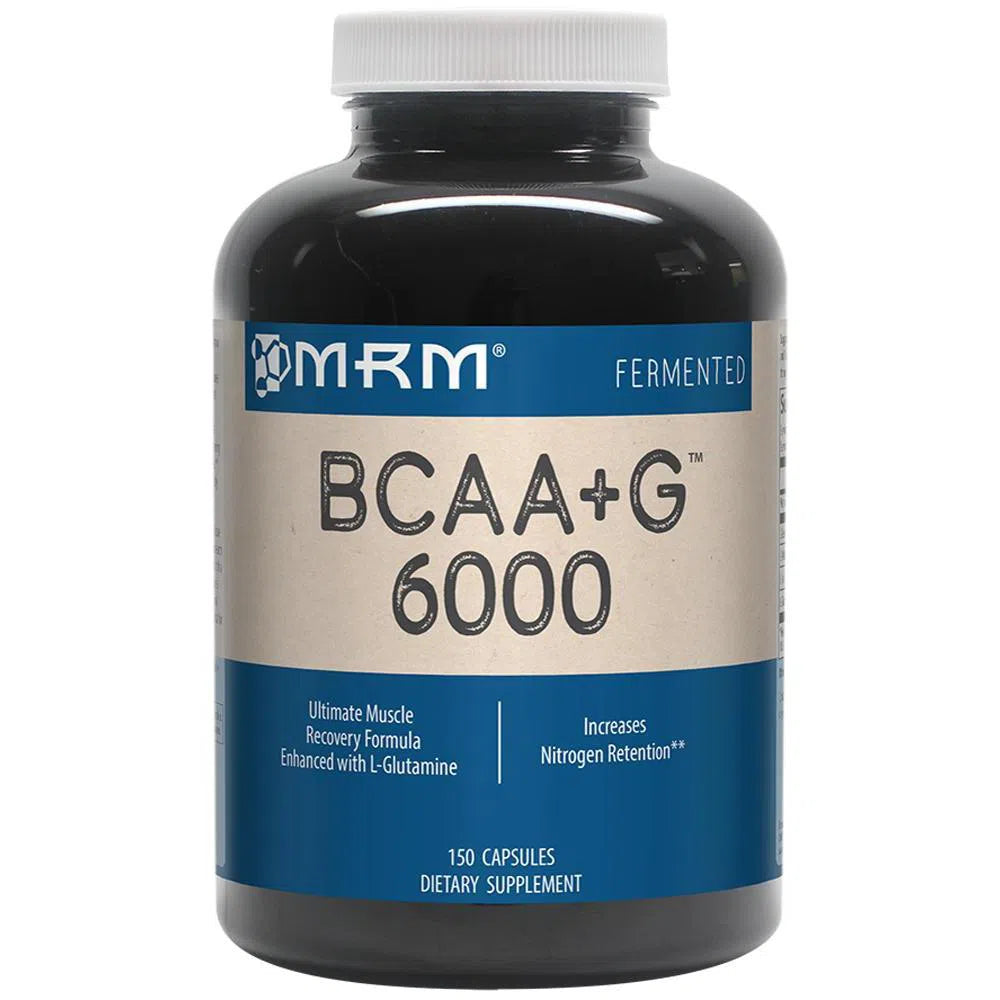 MRM BCAA 6000 Powder - Branched Chain Amino Acids for Muscle Recovery & Growth - Ideal for Post-Workout & Fitness Enthusiasts