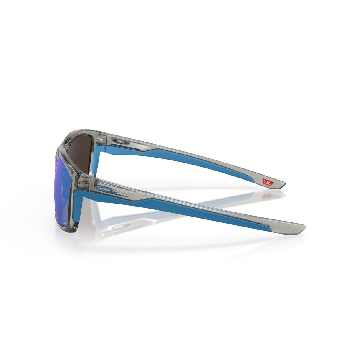 Oakley Mainlink Grey Ink/Prizm Sapphire Sunglasses 0OO9264 926442 - Polarized Sports & Driving Shades for Men & Women