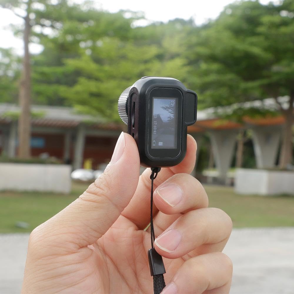 1080P HD Mini Keychain Camera with 8 Filters - Indoor/Outdoor Use