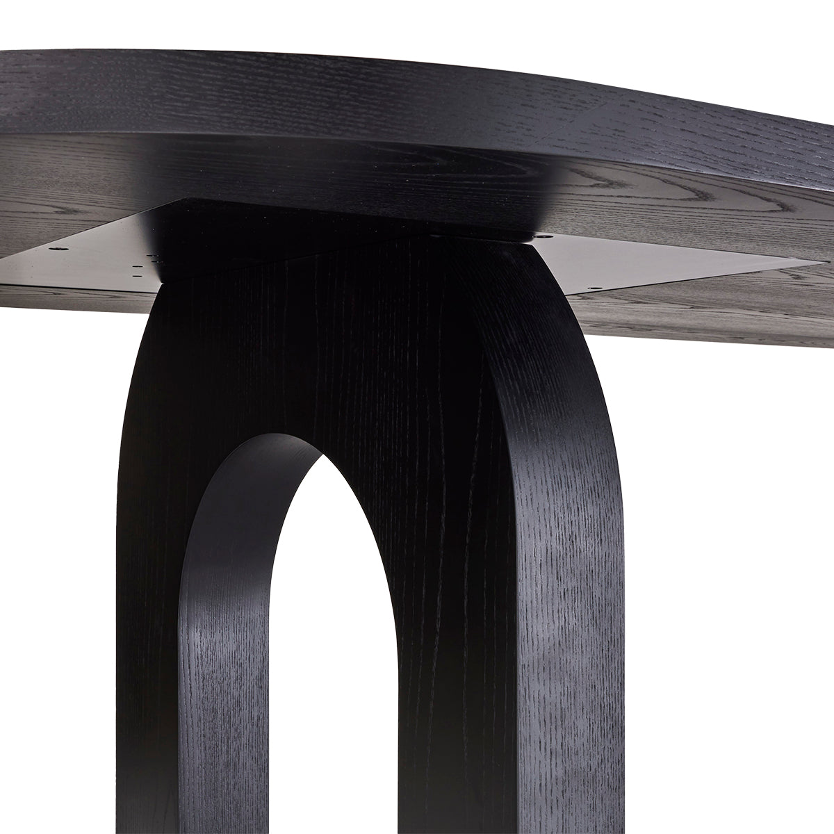 Hawk Spree Oval Dining Table - Modern Wooden Kitchen Table for 6, Farmhouse Style Dining Room Furniture - Perfect for Family Gatherings & Dinner Parties