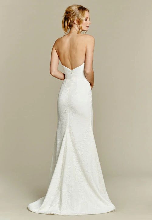 Hayley Paige Bella Candi Blush Wedding Gown - Elegant A-Line Bridal Dress for Romantic Ceremonies & Formal Events