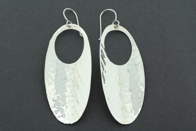 Long Oval Curved Shield with Cutout Design - Durable and Stylish for Cosplay, LARP, and Medieval Reenactments