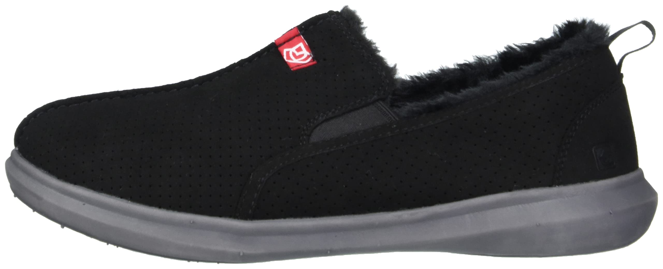 Spence Men's Supreme Slippers - Comfortable Black House Shoes Size 7.5 US - Perfect for Indoor Relaxation & Home Comfort