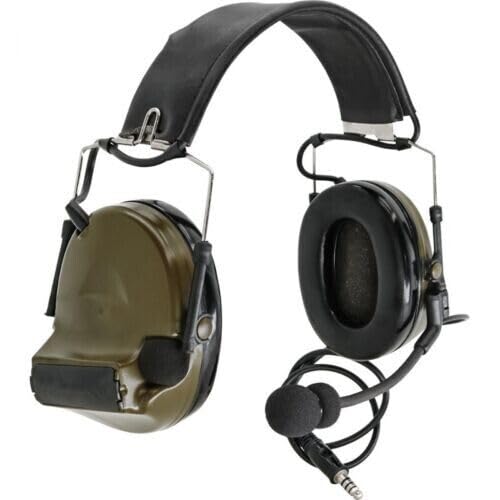 Z Tactical Comtac II Headset - Active Noise Canceling Military Headphones for Airsoft, Hunting & Tactical Use - Camouflage Design - All Sizes Available - Perfect for Outdoor Adventures, Shooting Ranges & Combat Training