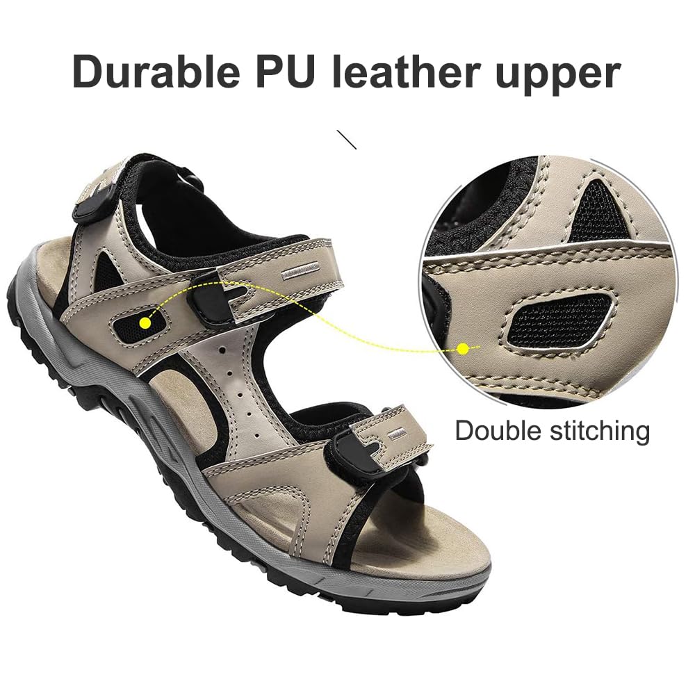Best Women's Hiking Sandals - Waterproof Sports Sandals with Arch Support for Beach, Water Walks & Outdoor Adventures