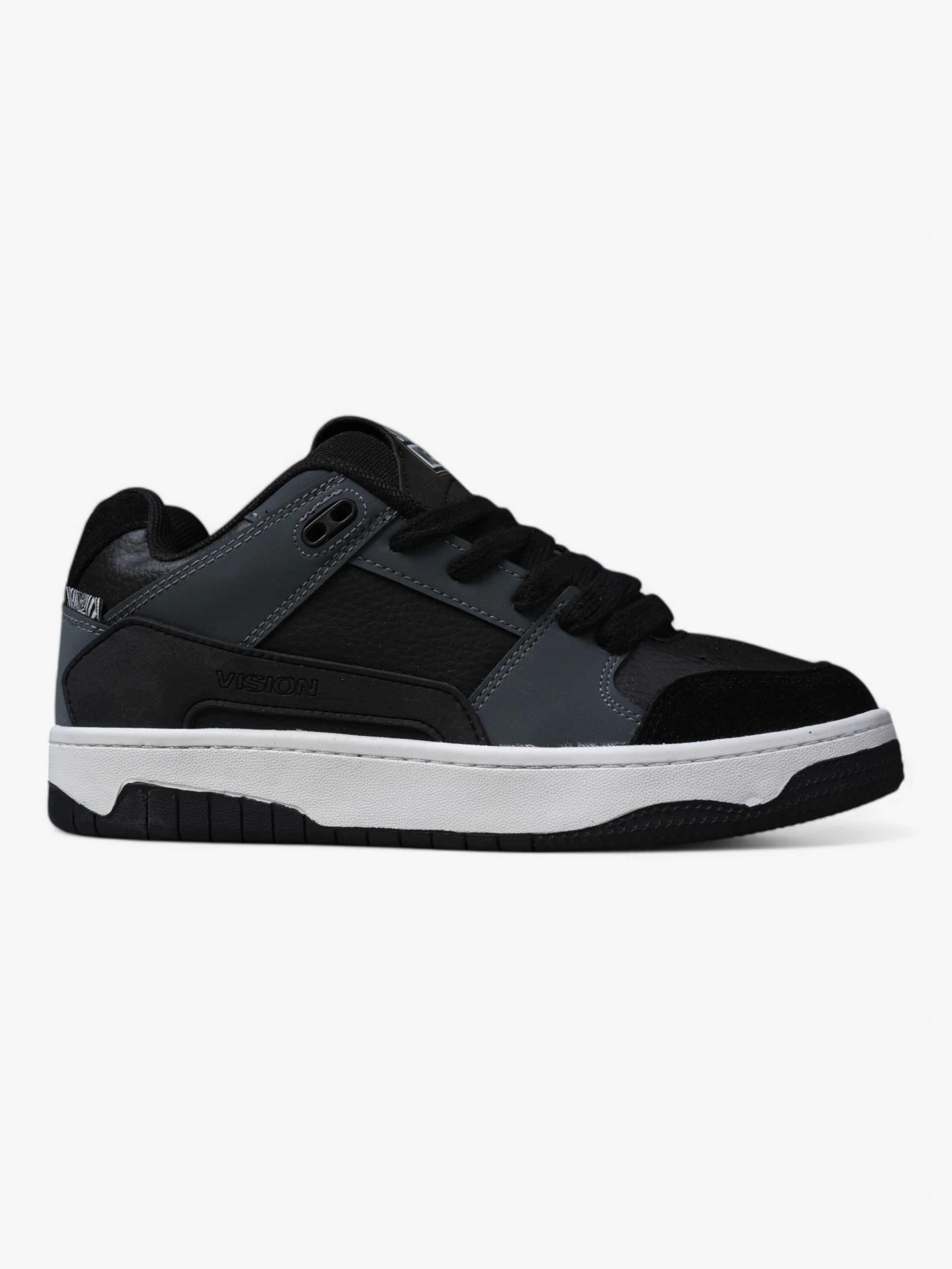 Vision Liberator Black & Gray Sneakers - Lightweight Running Shoes for Men & Women - Perfect for Jogging, Gym Workouts & Casual Wear
