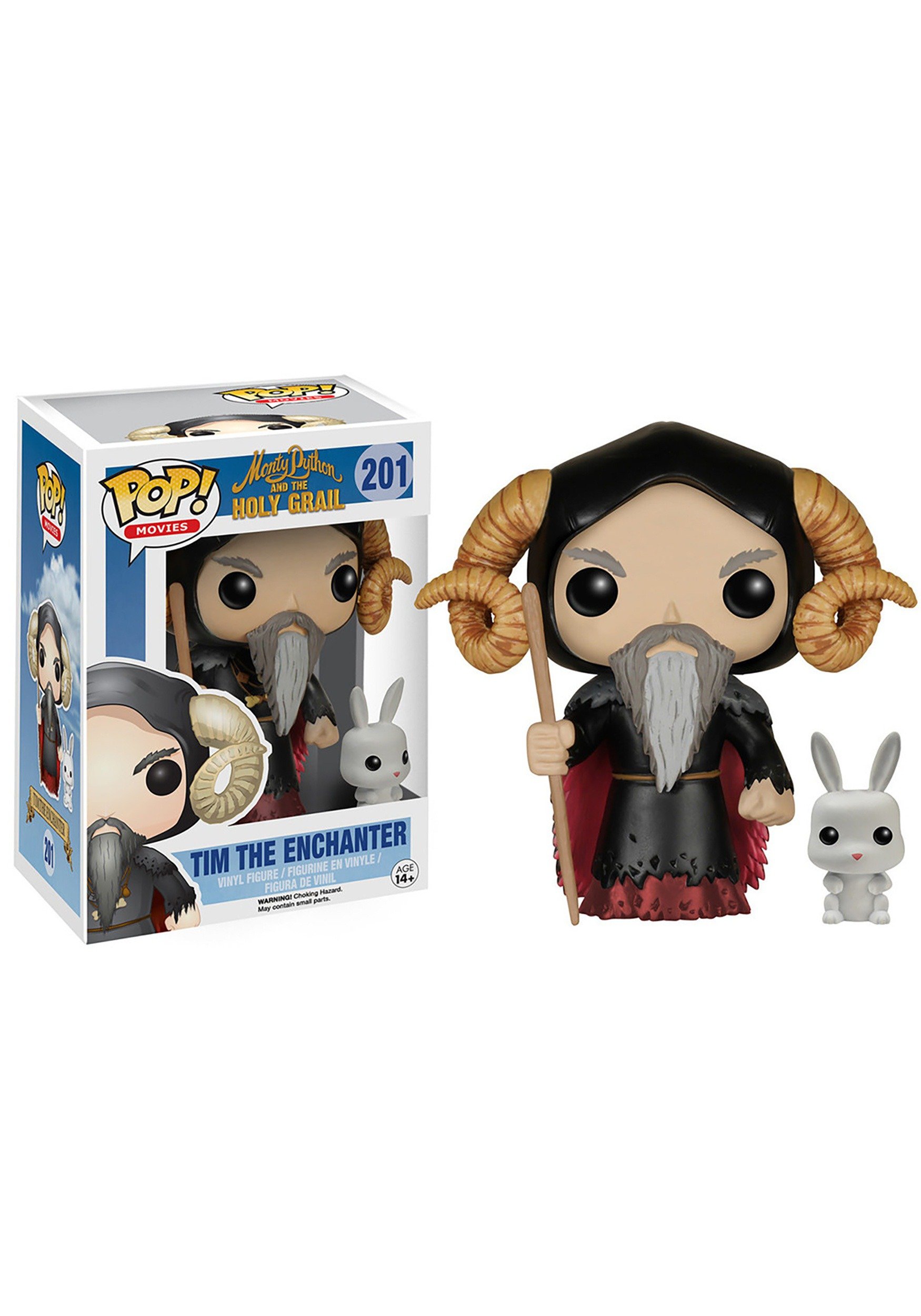 Funko Pop Tim the Enchanter Collectible Figure - Monty Python and the Holy Grail Movie Merchandise - Perfect for Display, Gifts, and Pop Culture Collections