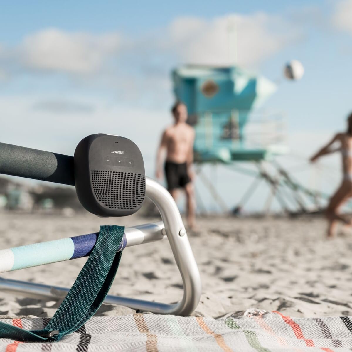 Bose SoundLink Micro Bluetooth Speaker - Portable Waterproof Wireless Speaker with Built-in Mic, Rich Bass, IP67 Rating - Perfect for Outdoor Adventures, Beach, Pool & Travel (Black)
