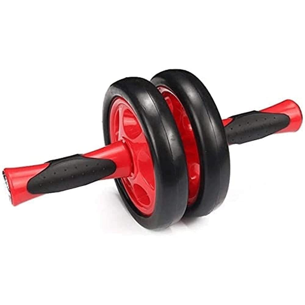 MZLXDEDIAN Ab Wheel Roller Kit - Abdominal Exercise Wheel with Knee Pad, Resistance Bands, Push Up Bars & Hand Grips - Home Gym Equipment for Core Workouts - Perfect for Men & Women at Home, Office or Travel Fitness