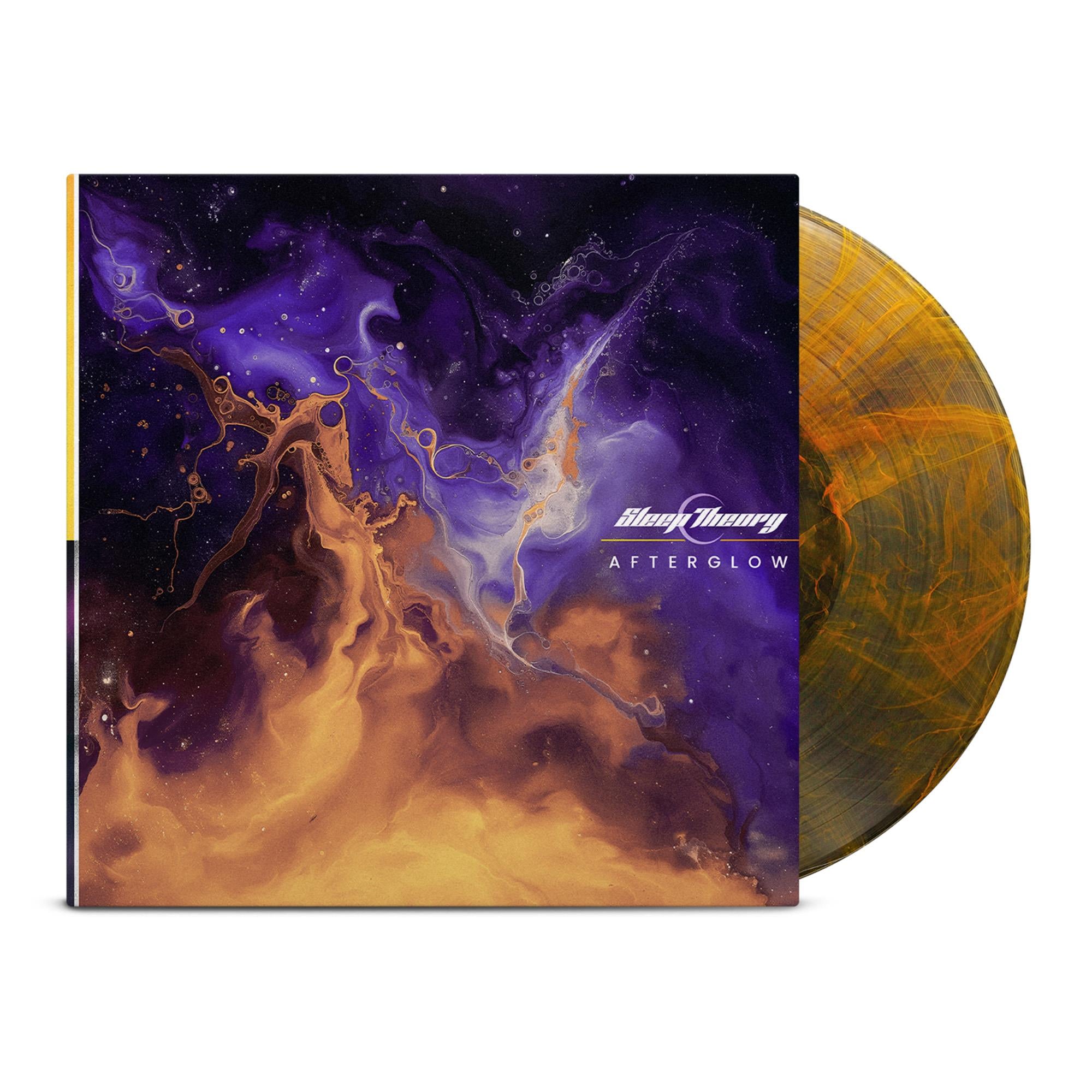 Afterglow Translucent Clear with Orange Swirl Vinyl Record - Limited Edition Colored Vinyl for Music Collectors & Audiophiles - Perfect for Home Listening, Gifts & Vinyl Enthusiast Collections