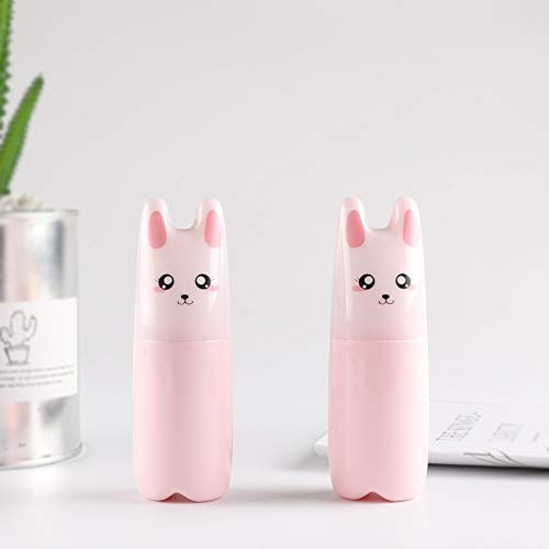 36 Pcs 70ml Mini Empty Pink Cartoon Spray Bottles - Refillable Travel Size Cosmetic Containers for Makeup, Skincare, Hair Care & Essential Oils - Perfect for Travel, Gym, Home Organization & DIY Beauty Products (Pink)