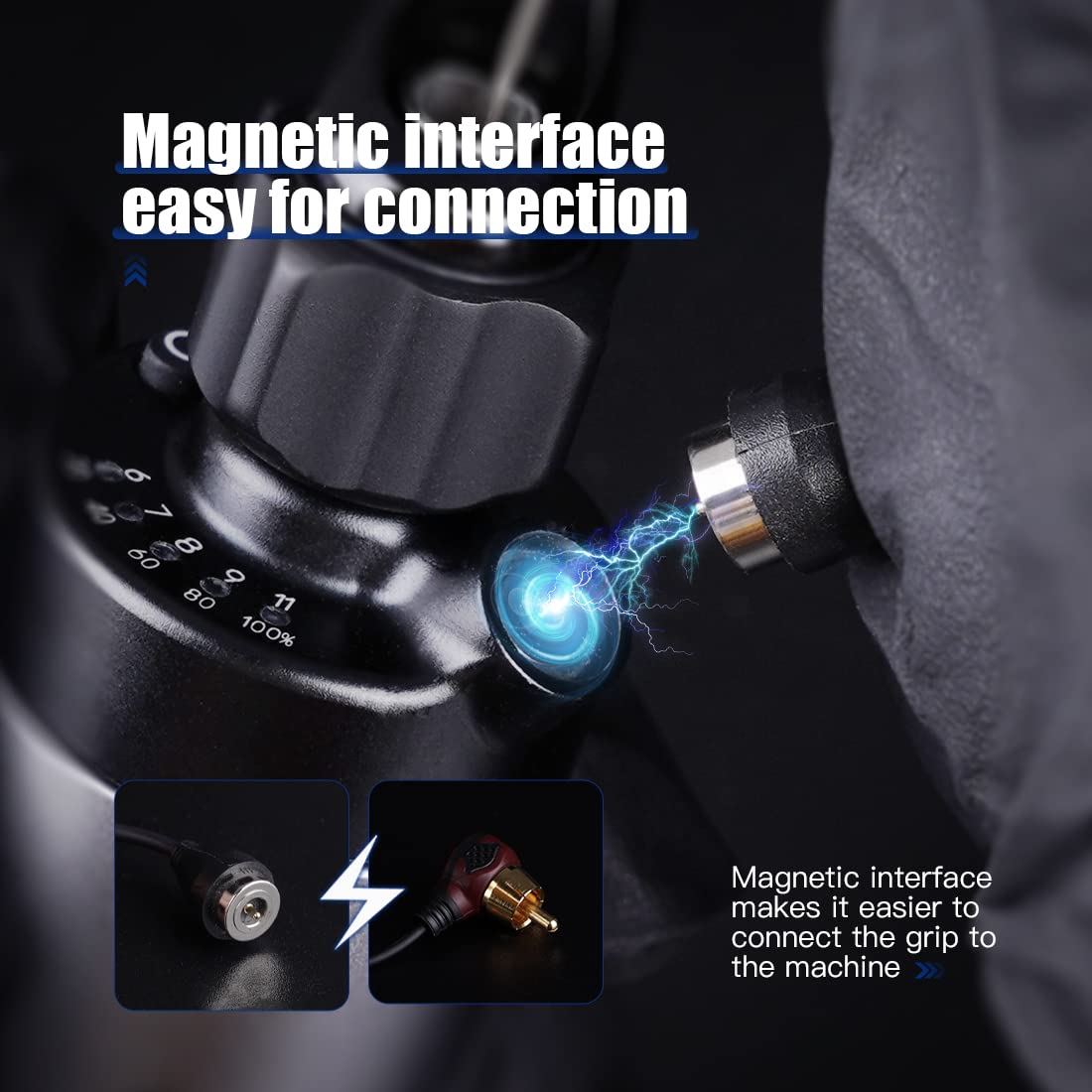 **Mast Grip Wireless Battery Power Supply for Rotary Tattoo Machine – Rechargeable RCA Jack – Perfect for Professional Tattoo Artists & Studio Use**    (优化点：   1. 符合SEO规范，包含核心关键词（Wireless Battery Power Supply, Rotary Tattoo Machine, RCA Jack）   2. 增加产品特性（Rechargeable）   3. 补充使用场景（Professional Tattoo Artists & Studio Use）)