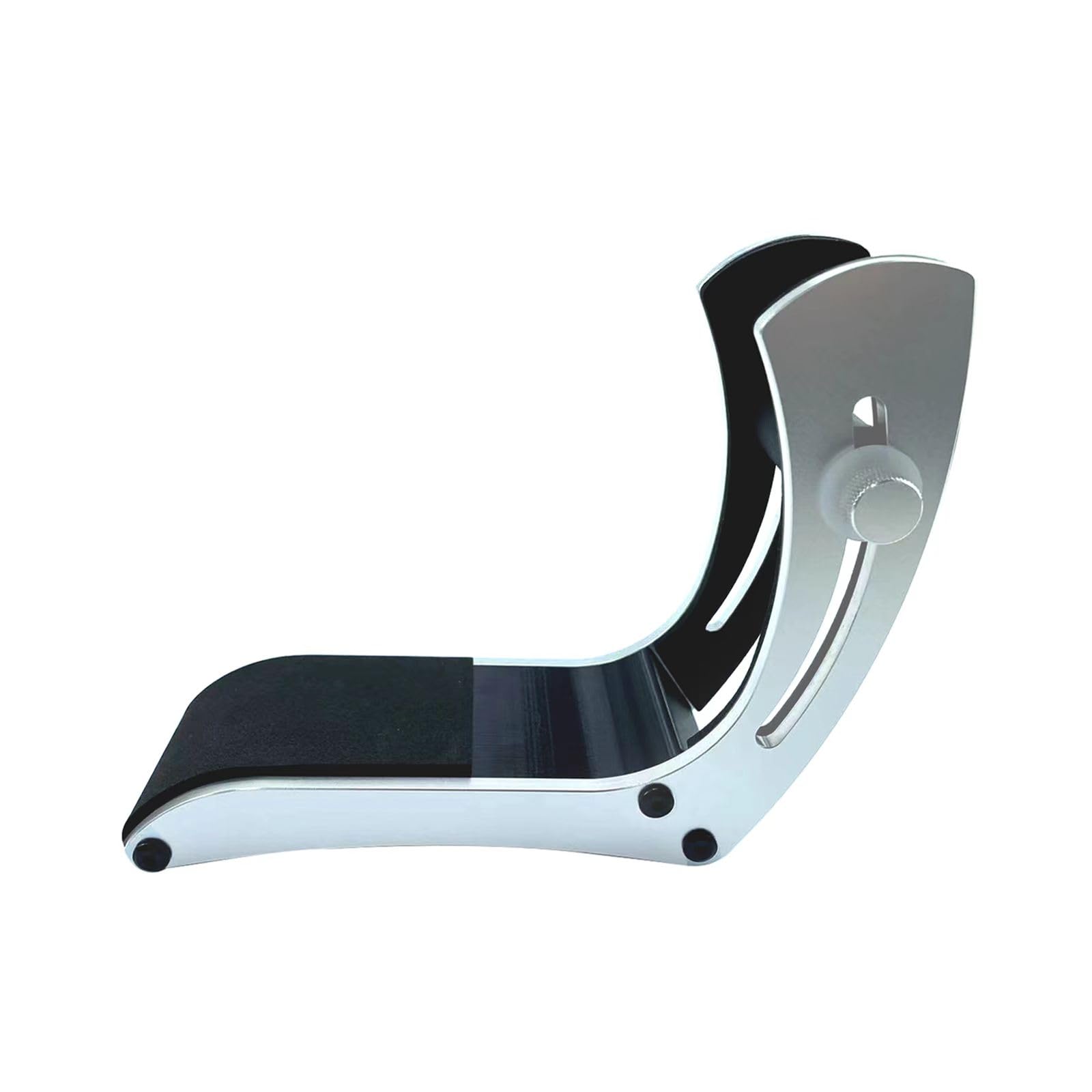 Adjustable Electric Guitar Footrest - Professional Ergonomic Guitar Stand & Leg Lifter for Guitarists (Argent) | Perfect for Live Performances & Studio Sessions