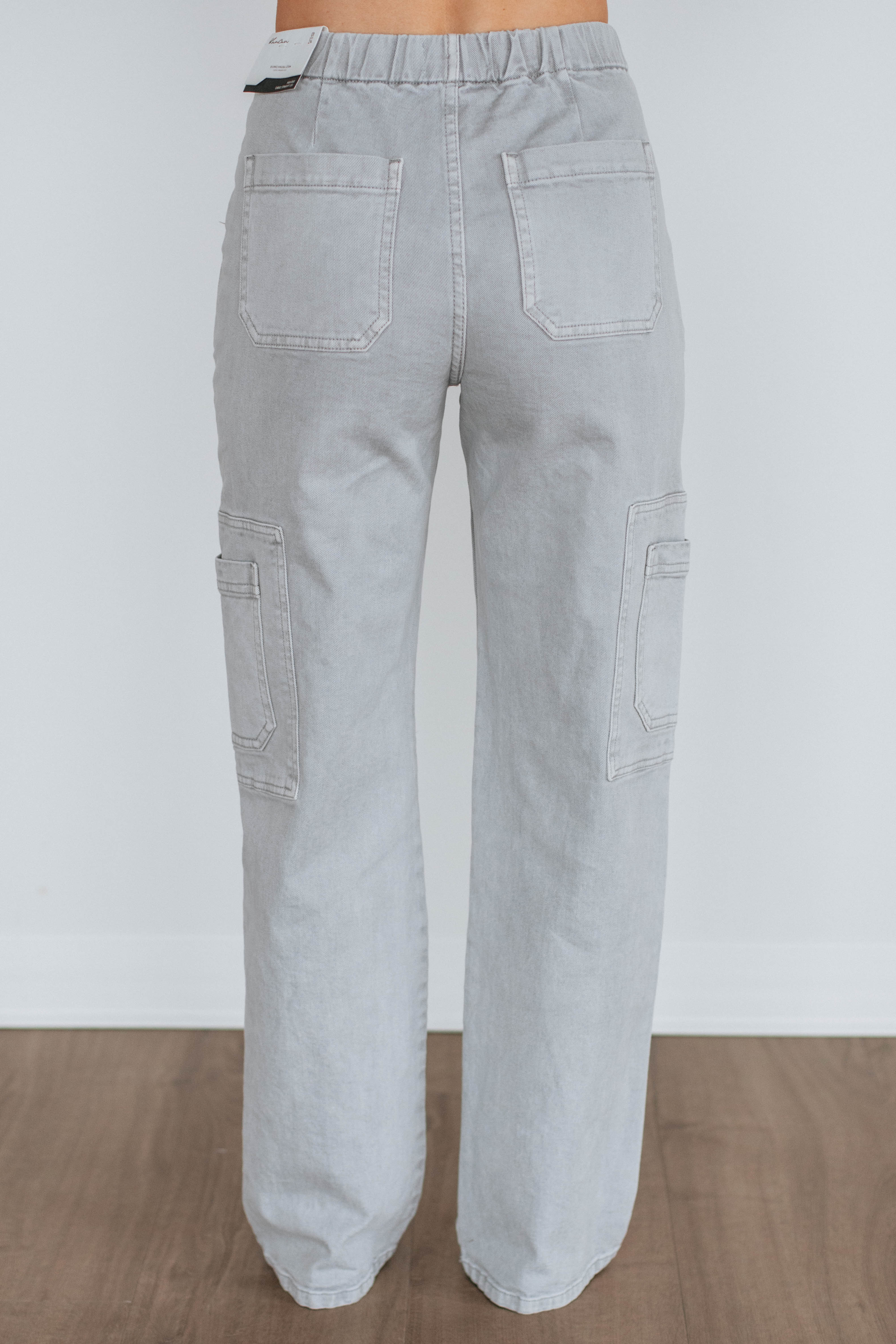 Aubrey KanCan High Waist Skinny Jeans for Women - Grey Stretch Denim Pants | Perfect for Casual Wear, Office & Night Out