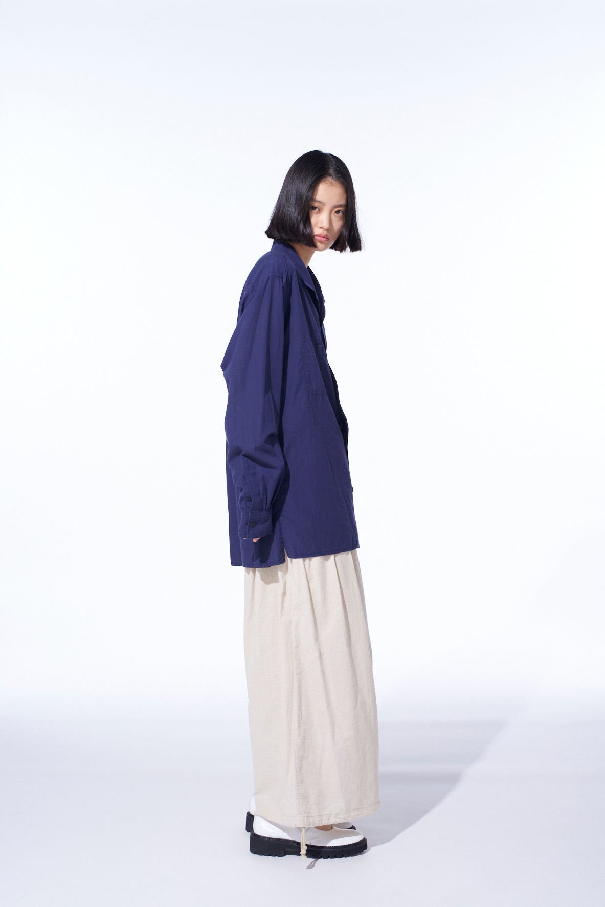 Breathable Cotton Linen Poplin Balloon Pants for Women - Comfortable Loose Fit Casual Trousers for Summer, Travel & Lounge Wear
