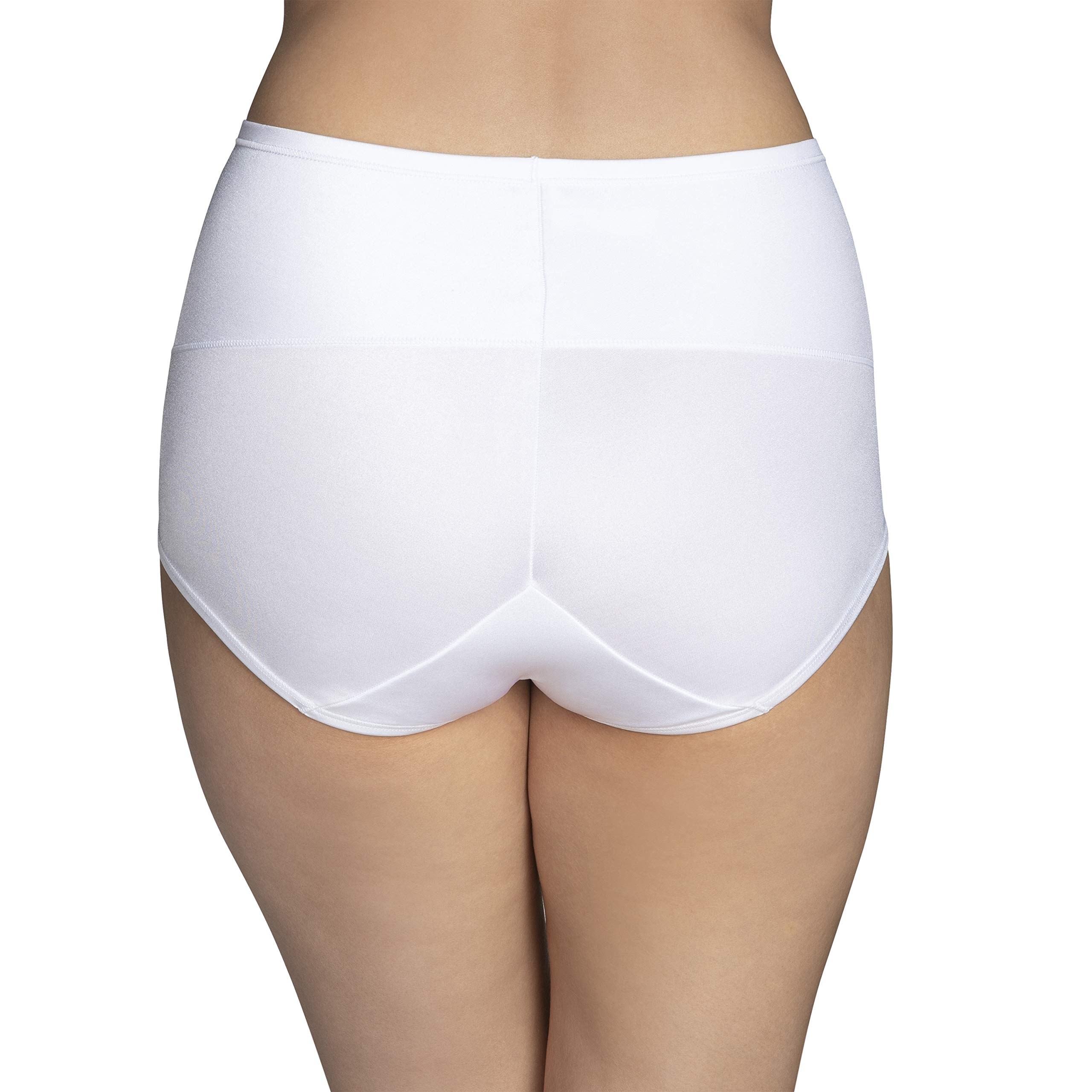 Vanity Fair Women's Comfortable Smoothing Brief Panties with Rear Lift - Perfect for Everyday Wear, Work & Special Occasions