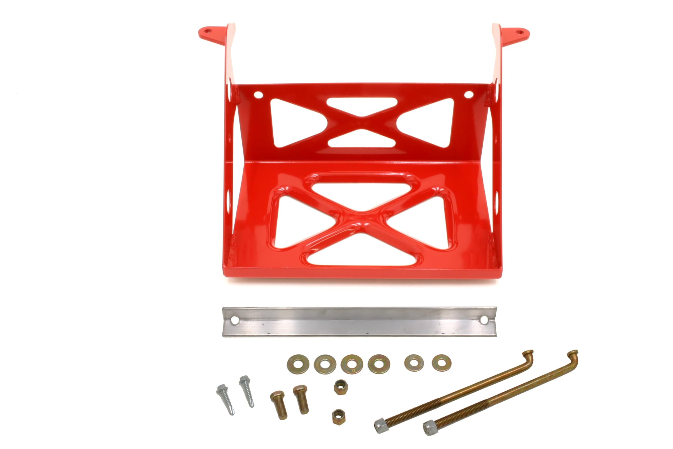 Universal Car Battery Relocation Mount Kit - Heavy Duty & Adjustable for Off-Road, Racing & Performance Vehicles - Perfect for Engine Bay & Trunk Installation
