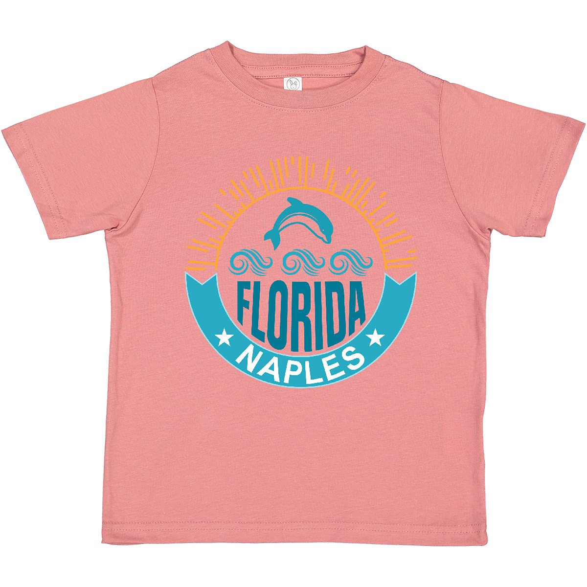Inktastic Naples Florida Beach Vacation Toddler T-Shirt - Cute Summer Outfit for Boys & Girls - Perfect for Beach Trips, Family Vacations & Outdoor Activities