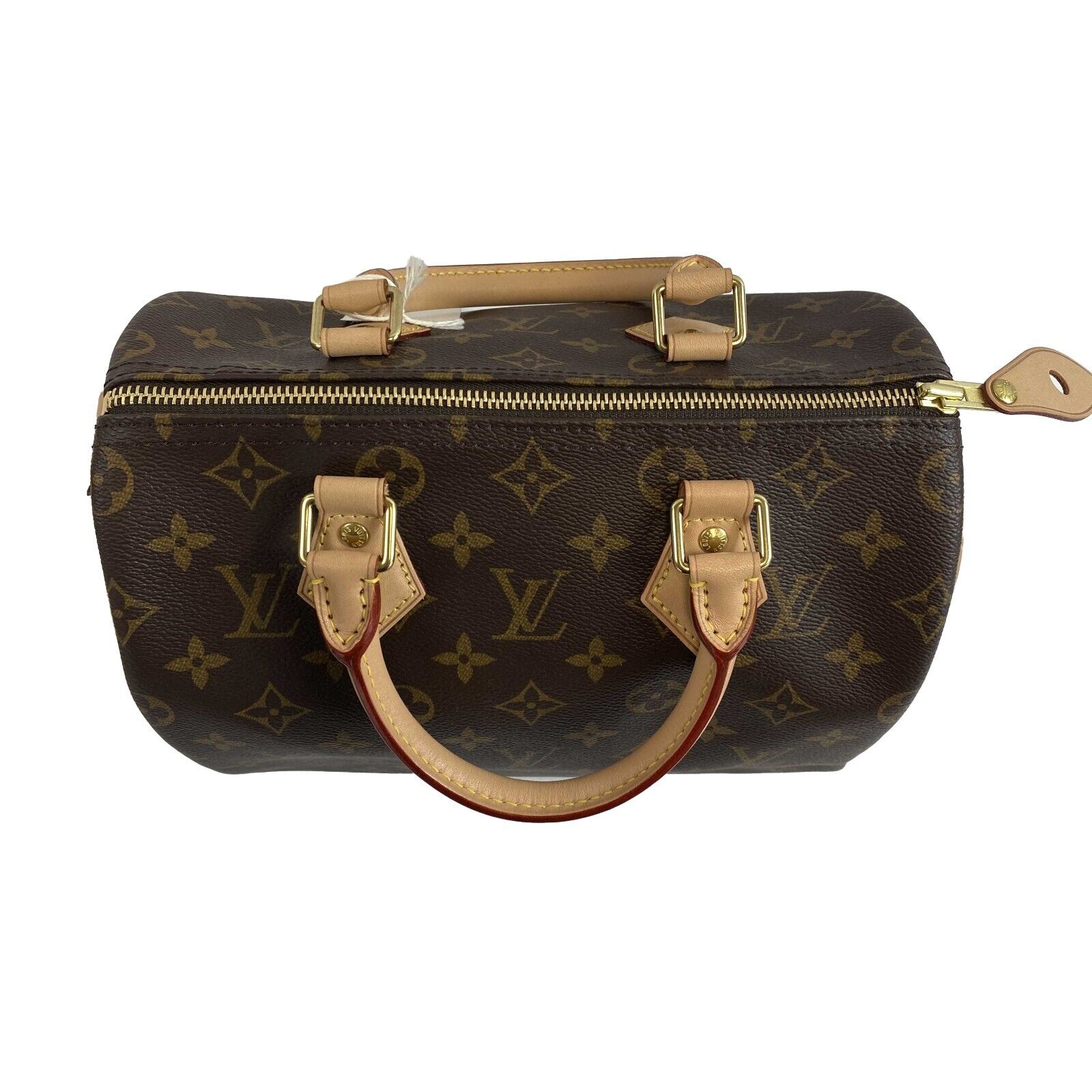 Louis Vuitton Speedy 25 Handbag - Brown Monogram Coated Canvas Shoulder Bag for Women | Perfect for Work, Travel & Everyday Use