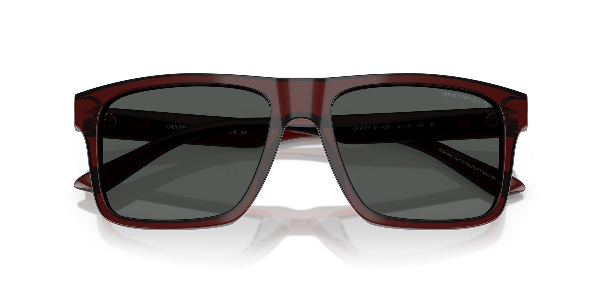 Emporio Armani EA4232 Sunglasses - Polarized UV Protection Aviator Style for Men & Women | Perfect for Driving, Travel & Outdoor Activities