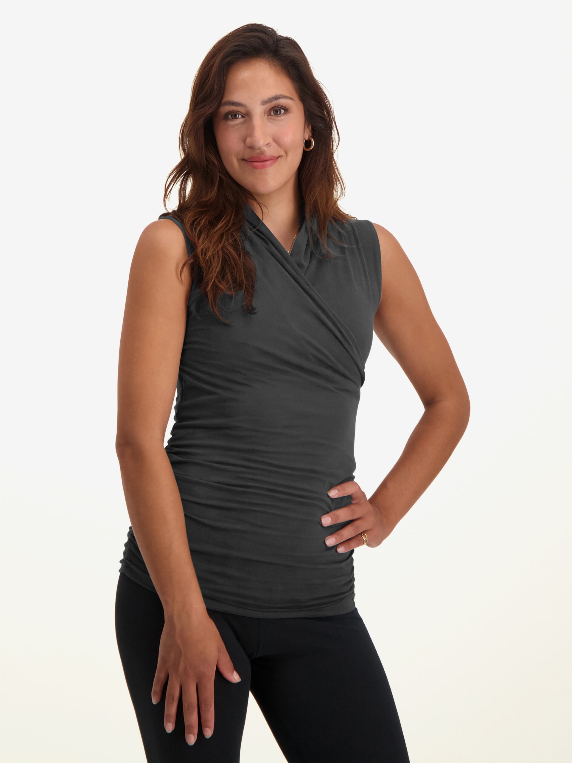 Urban Goddess Good Karma Yoga Top - Women's Breathable Workout Tank for Yoga & Fitness - Perfect for Studio Sessions & Outdoor Activities