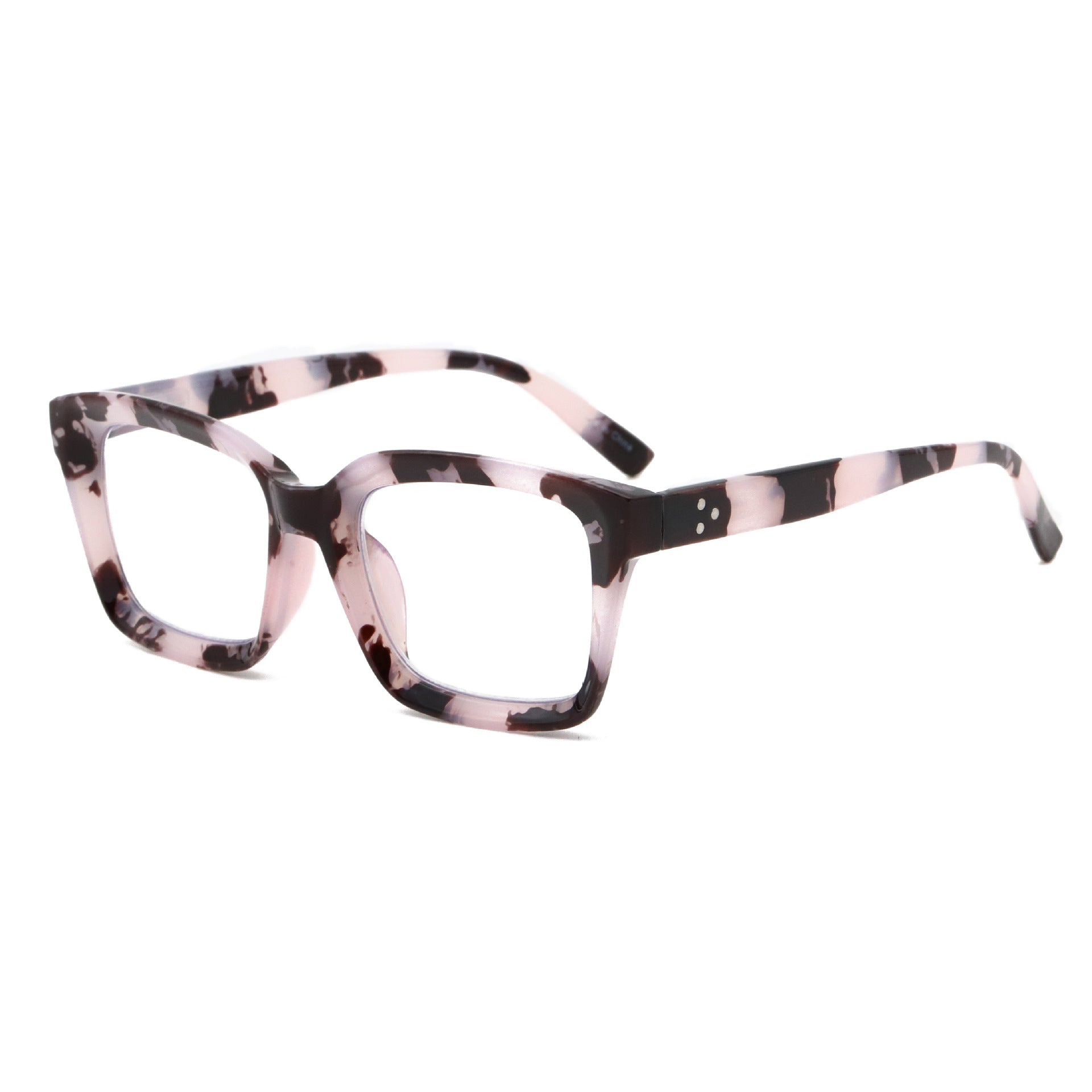 Stylish Square Frame Anti Blue Light Reading Glasses - Comfortable & Durable for Work, Study, and Screen Time