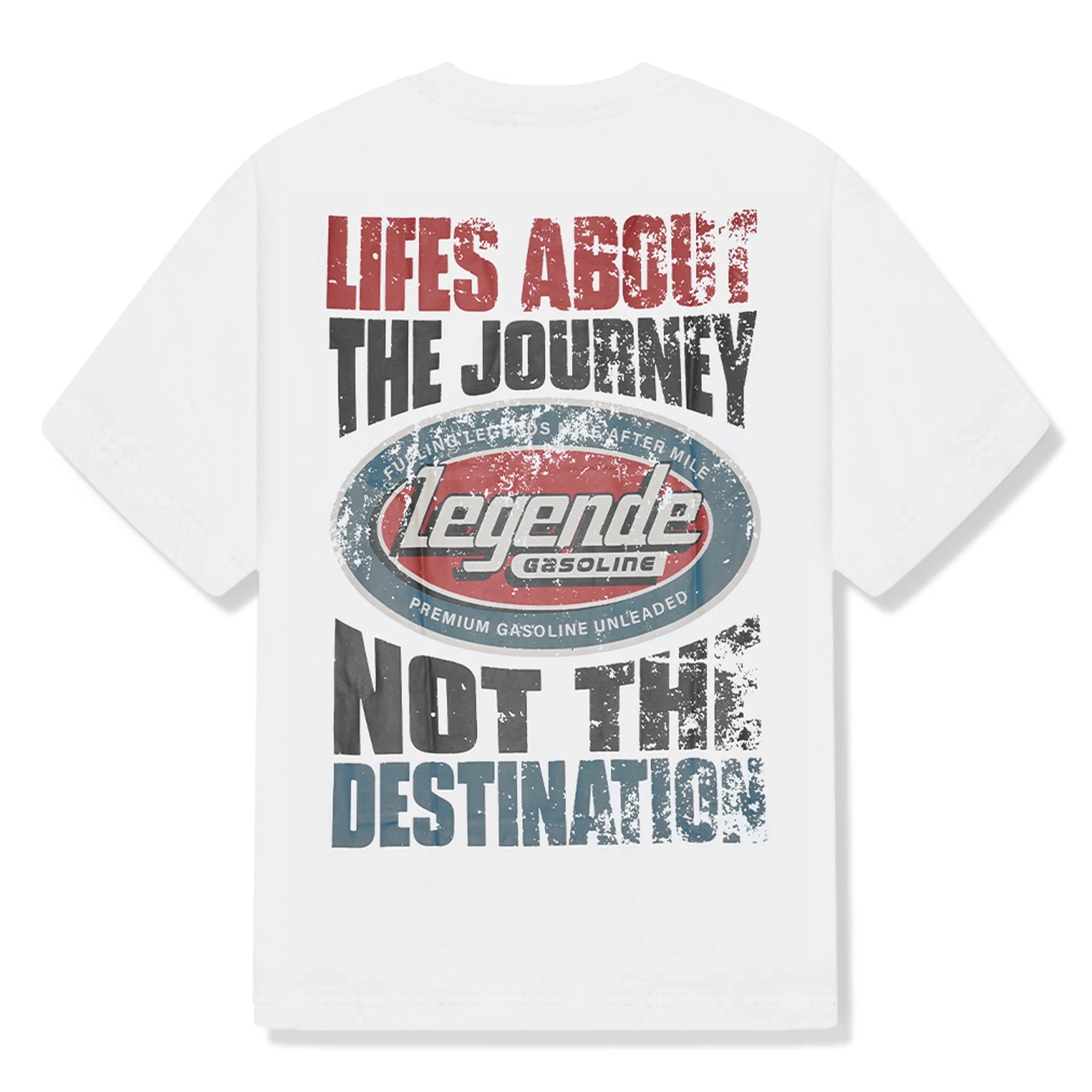 Legend Paris Destination White T-Shirt for Men & Women - Casual Comfort Fit Cotton Tee for Travel, Streetwear & Everyday Wear