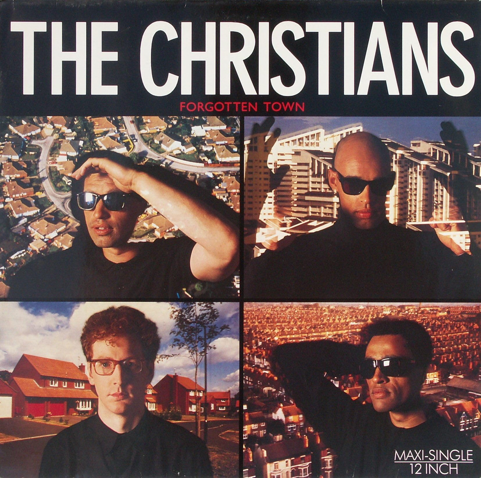 Christians - Forgotten Town Vinyl Record by Island Records (608880) - Perfect for Music Collectors & Vintage Vinyl Enthusiasts