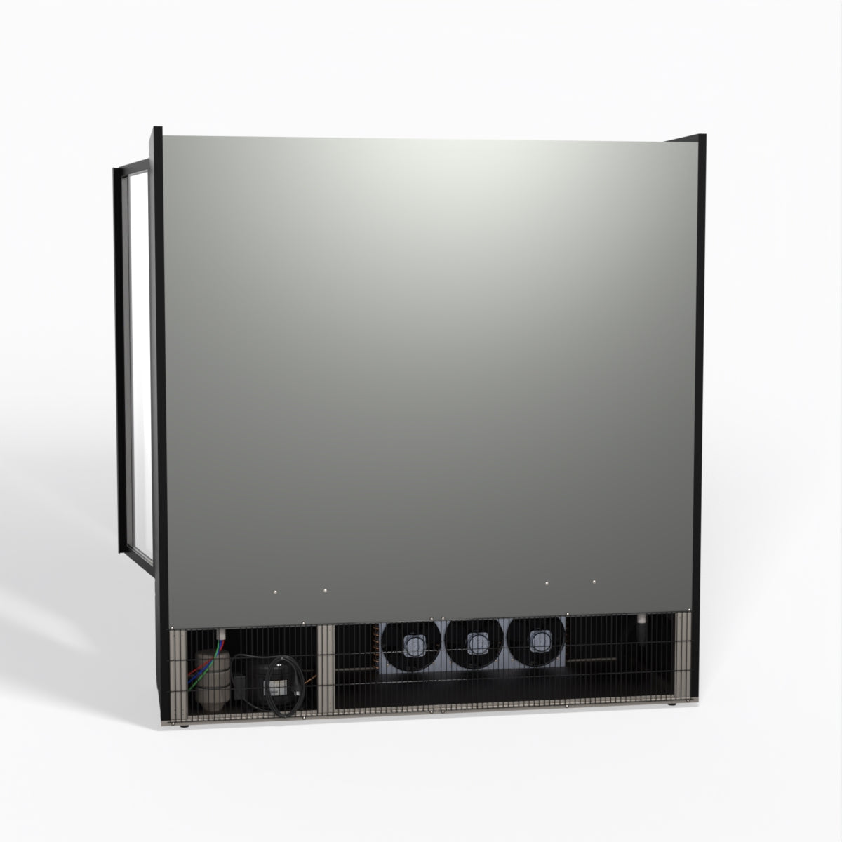 AG Supermarket 3 Glass Door Commercial Upright Display Refrigerator 1539L - Perfect for Grocery Stores, Restaurants & Convenience Shops
