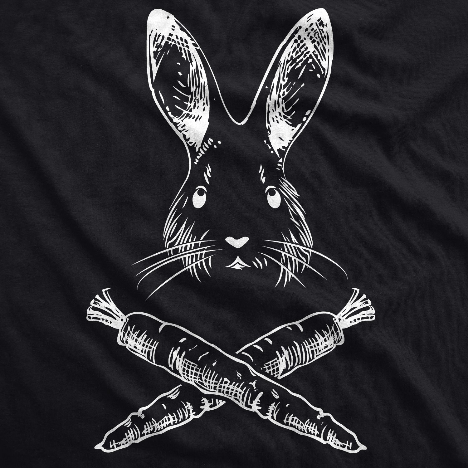 Funny Jolly Roger Easter T-Shirt with Bunny Skull & Crossbones - Cool Egg Hunt Graphic Tee for Dads - Perfect for Easter Parties, Family Gatherings & Holiday Events