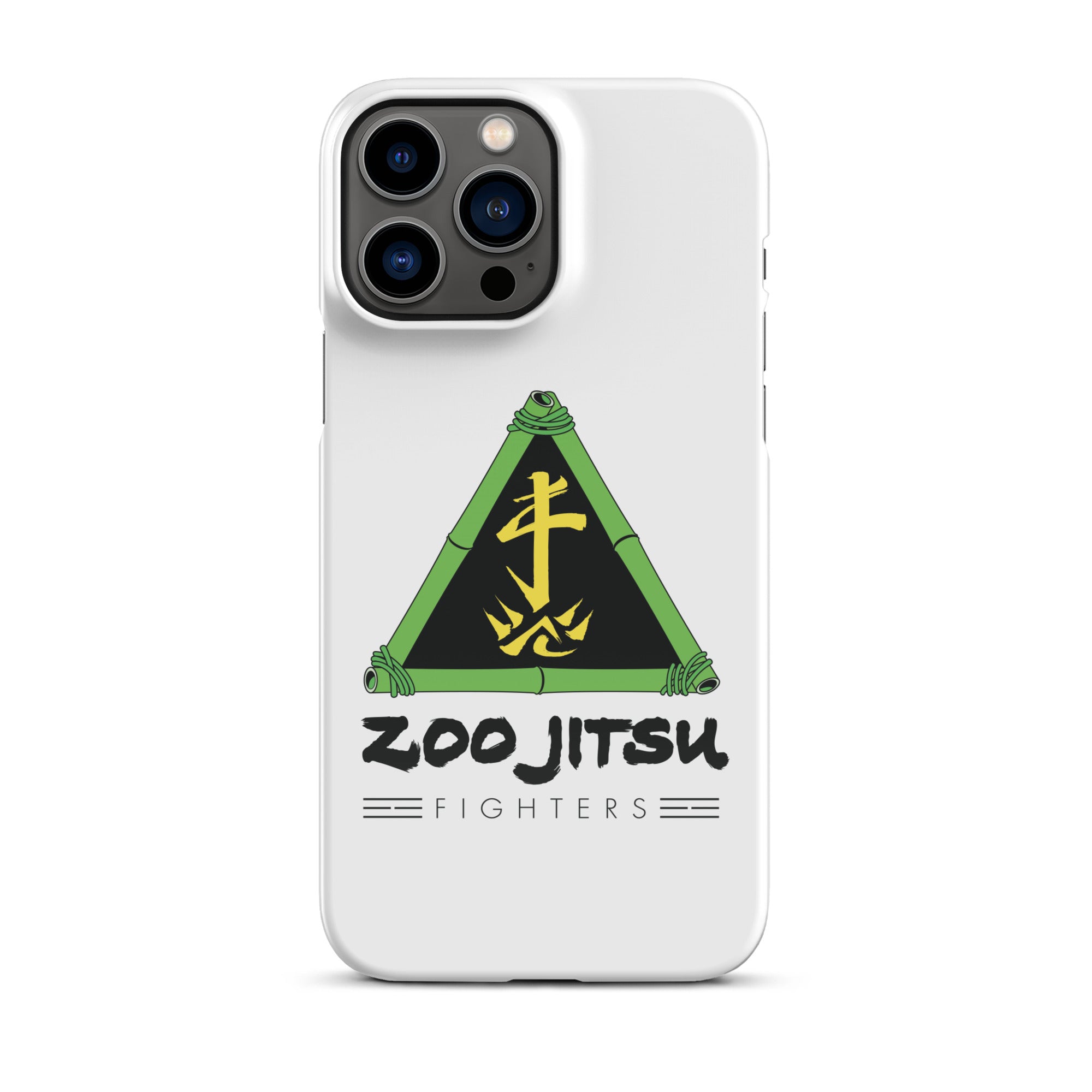 Zoo Jitsu Fighters Logo iPhone Case - Durable Snap-on Protective Cover for iPhone [Model Numbers] | Perfect for Martial Arts Fans & Anime Lovers (Gym, Training, Cosplay, Gift)
